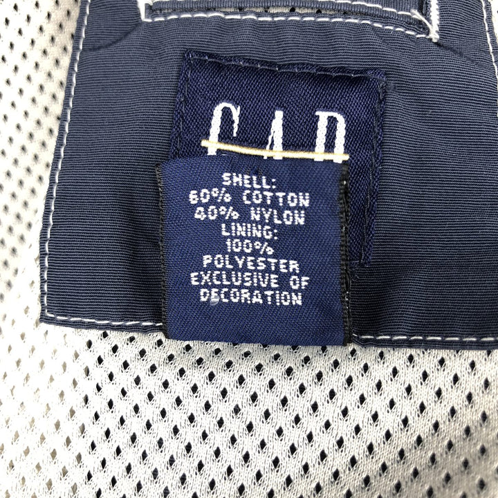 2000'S GAP cotton jacket, men's size L cotton navy blue type Vintage Second Hand