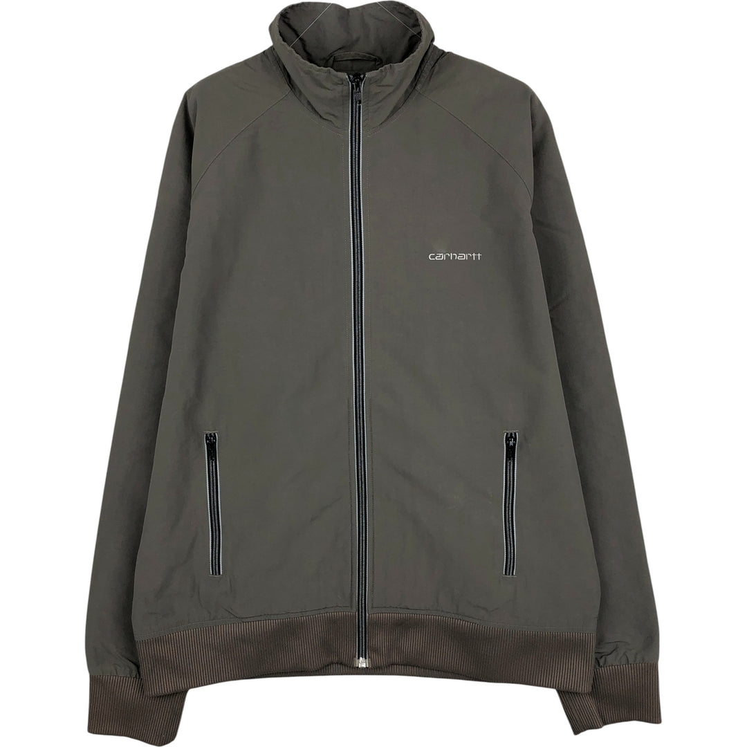 Carhartt Relay Jacket nylon jacket, men's size L Nylon Khaki type sage green Vintage Second Hand