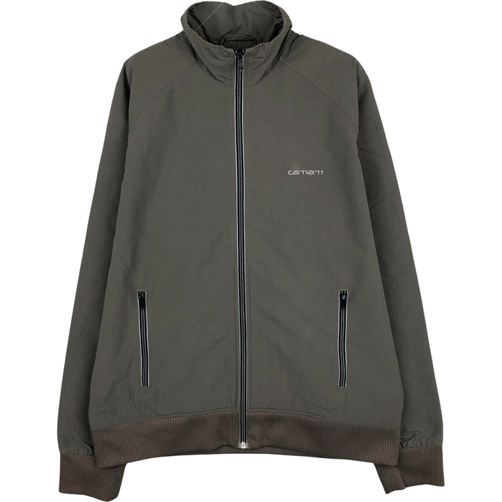 Carhartt Relay Jacket nylon jacket, men's size L Nylon Khaki type sage green Vintage Second Hand