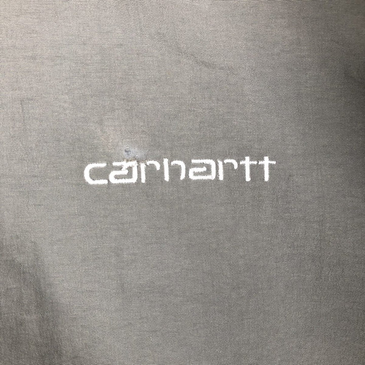 Carhartt Relay Jacket nylon jacket, men's size L Nylon Khaki type sage green Vintage Second Hand