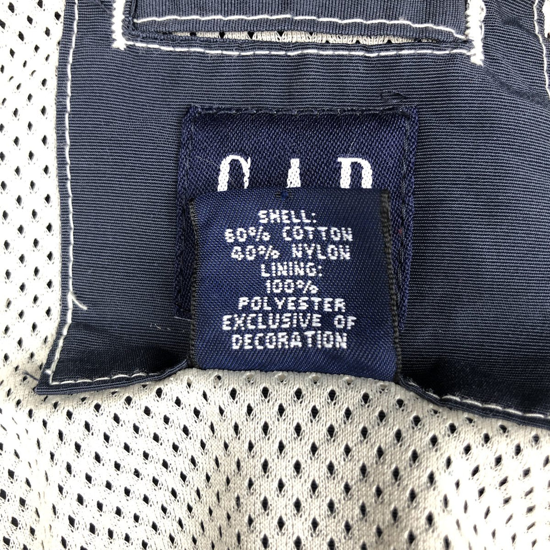 2000'S GAP cotton hoodie, men's size L cotton navy blue type Vintage Second Hand