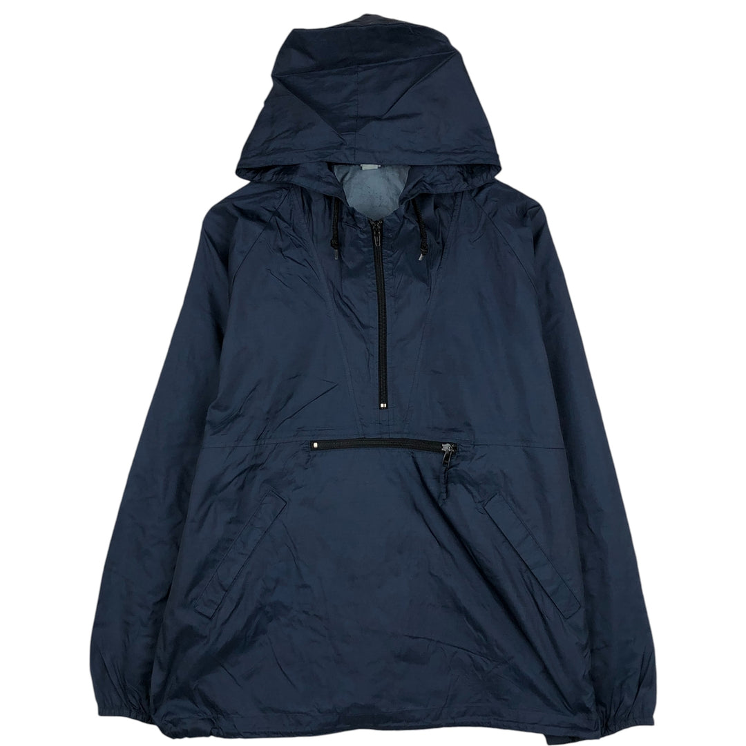 2000'S GAP Ripstop Anorak Parka, Made in Russia, Men's Size M Nylon navy blue type Vintage Second Hand