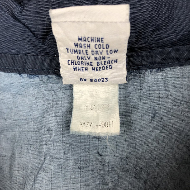 2000'S GAP Ripstop Anorak Parka, Made in Russia, Men's Size M Nylon navy blue type Vintage Second Hand