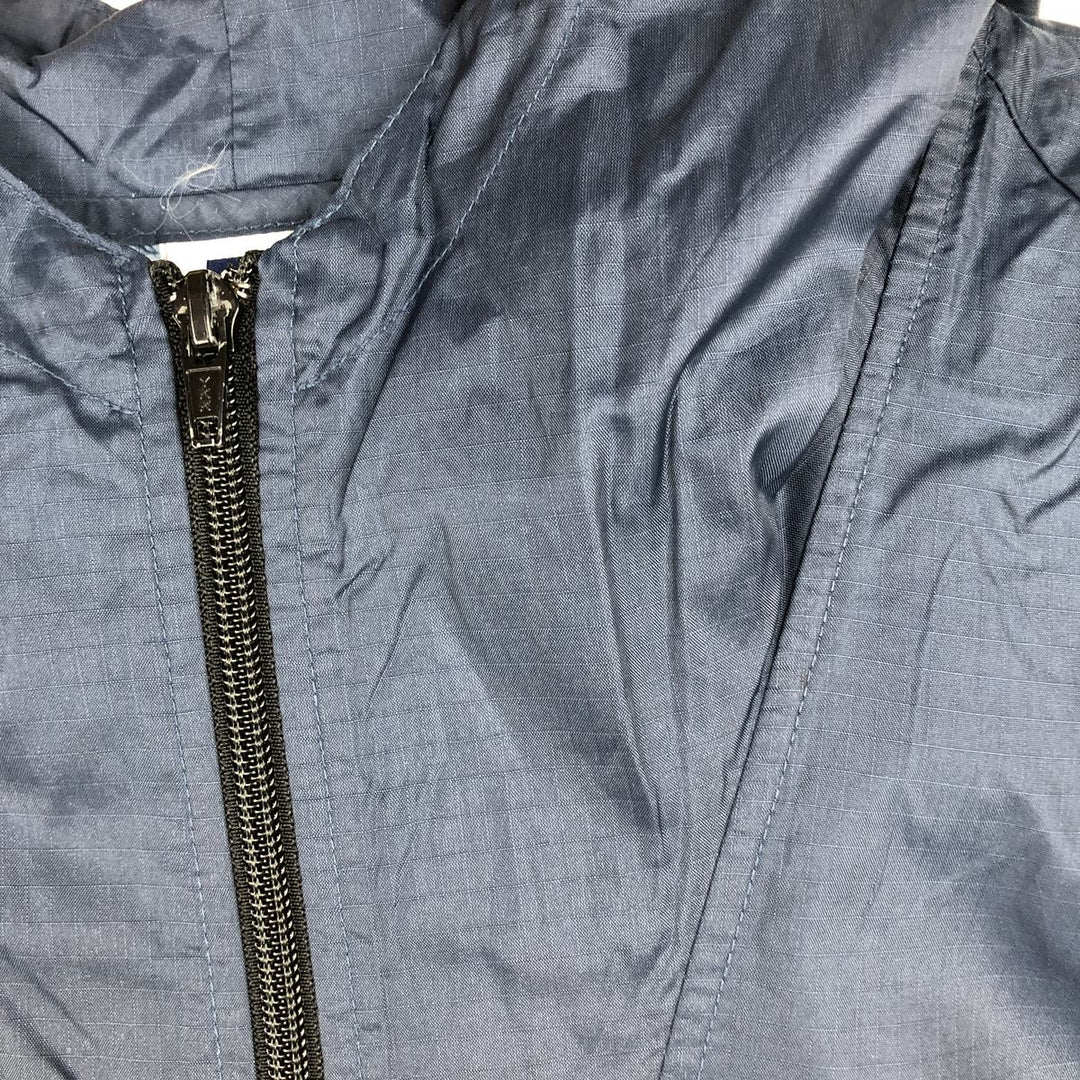 2000'S GAP Ripstop Anorak Parka, Made in Russia, Men's Size M Nylon navy blue type Vintage Second Hand