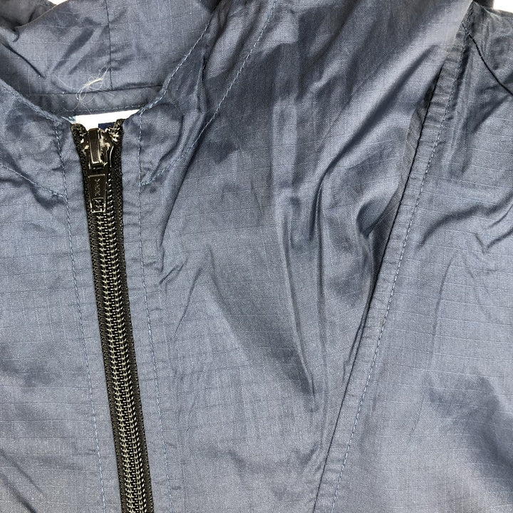 2000'S GAP Ripstop Anorak Parka, Made in Russia, Men's Size M Nylon navy blue type Vintage Second Hand