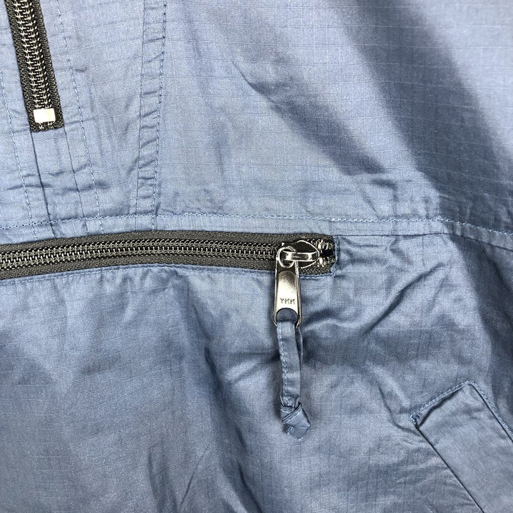 2000'S GAP Ripstop Anorak Parka, Made in Russia, Men's Size M Nylon navy blue type Vintage Second Hand