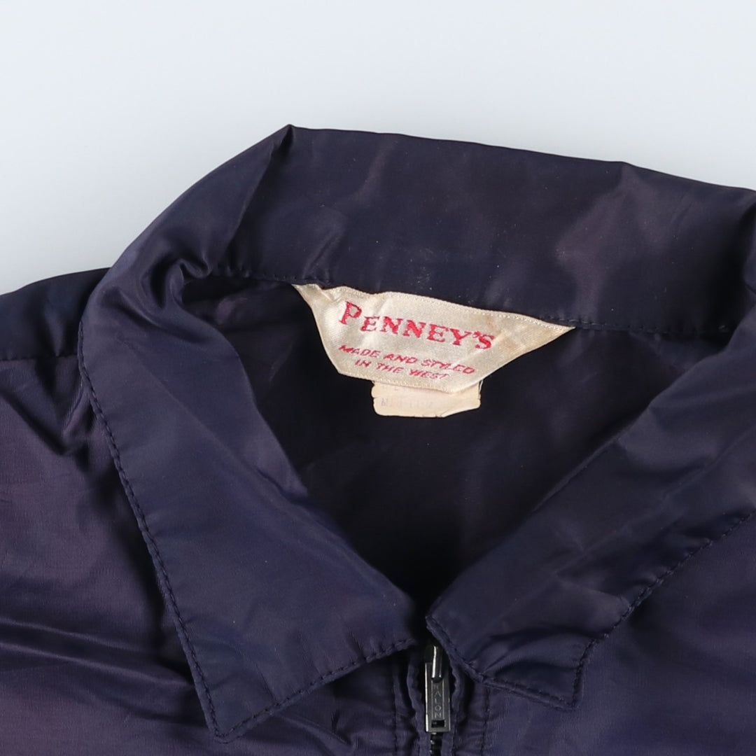 Vintage 1950'S Penney's windbreaker, size S, men's unclear navy blue type Vintage Second Hand