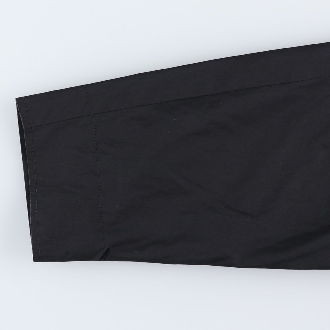 GAP Collared Windbreaker, Men's Size L polyester black type Vintage Second Hand