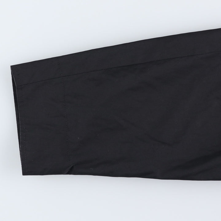GAP Collared Windbreaker, Men's Size L polyester black type Vintage Second Hand