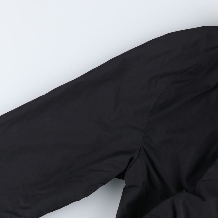 GAP Collared Windbreaker, Men's Size L polyester black type Vintage Second Hand