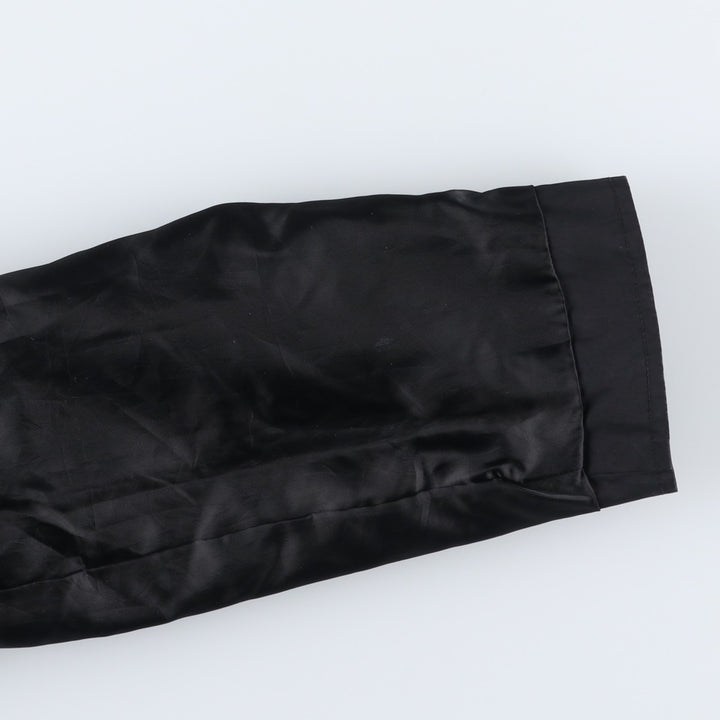 GAP Collared Windbreaker, Men's Size L polyester black type Vintage Second Hand