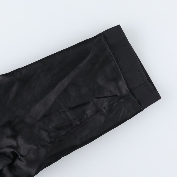 GAP Collared Windbreaker, Men's Size L polyester black type Vintage Second Hand
