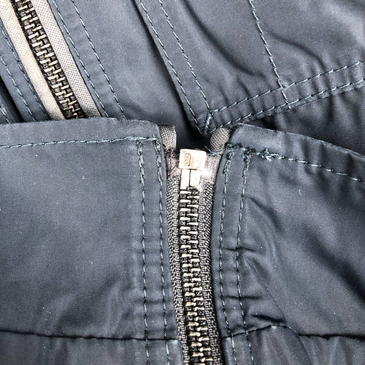 Hugo Boss windbreaker, men's size L unclear navy blue type Vintage Second Hand