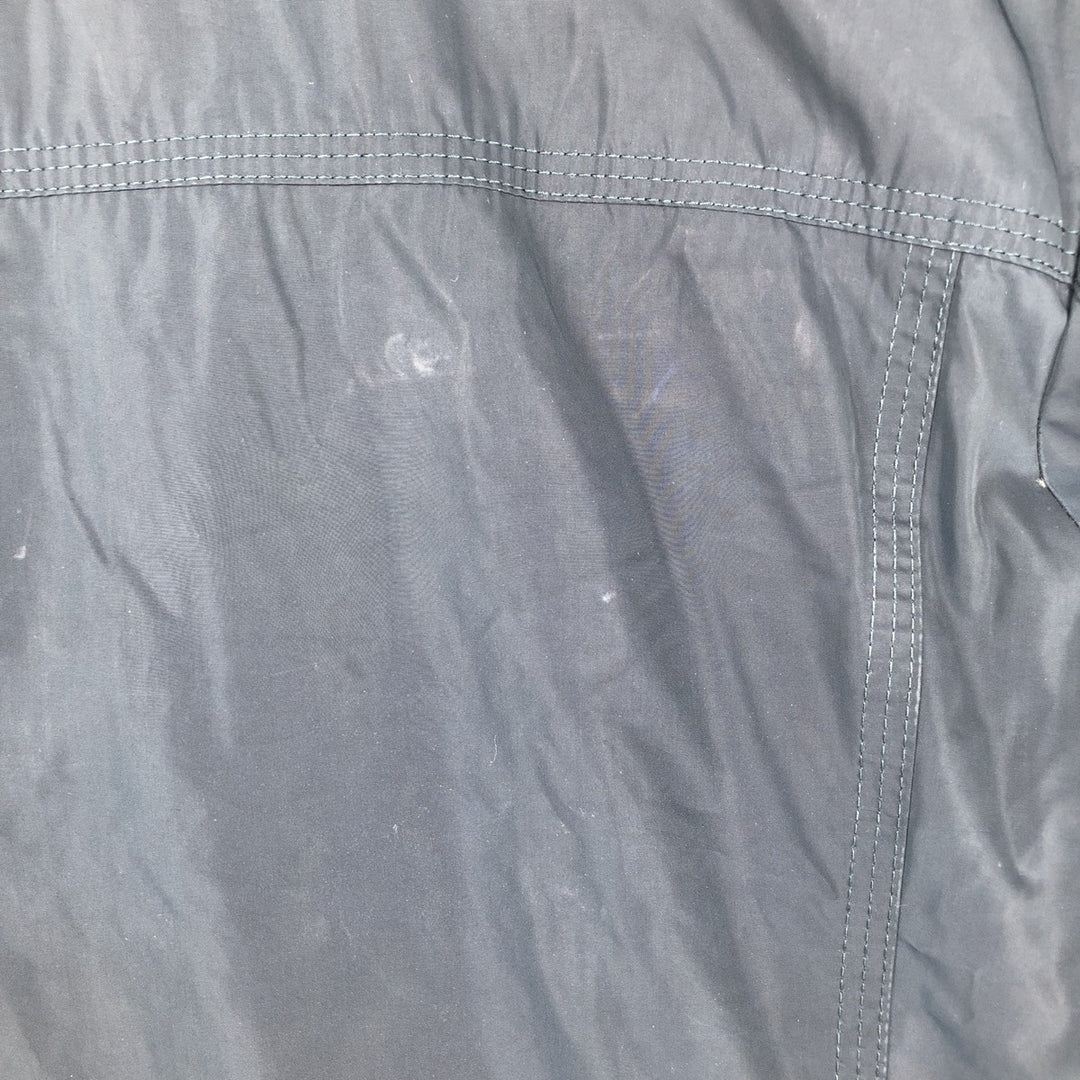 Hugo Boss windbreaker, men's size L unclear navy blue type Vintage Second Hand