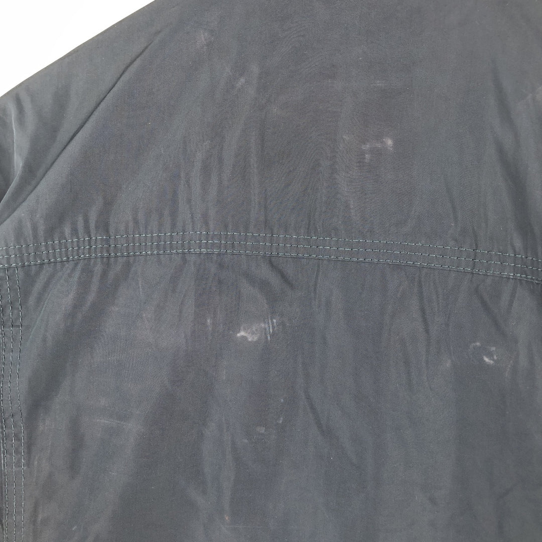 Hugo Boss windbreaker, men's size L unclear navy blue type Vintage Second Hand