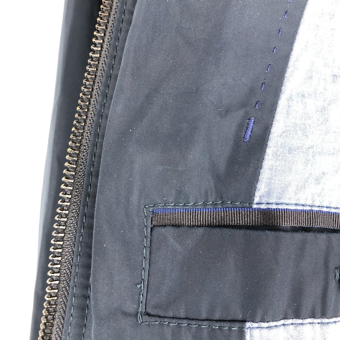 Hugo Boss windbreaker, men's size L unclear navy blue type Vintage Second Hand