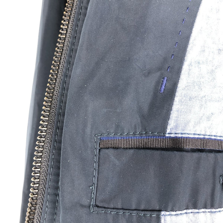 Hugo Boss windbreaker, men's size L unclear navy blue type Vintage Second Hand