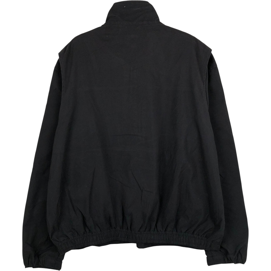 90s-00'S Ralph Lauren POLO GOLF Half-Zip Warm-Up Pullover, Men's XL polyester black type Vintage Second Hand
