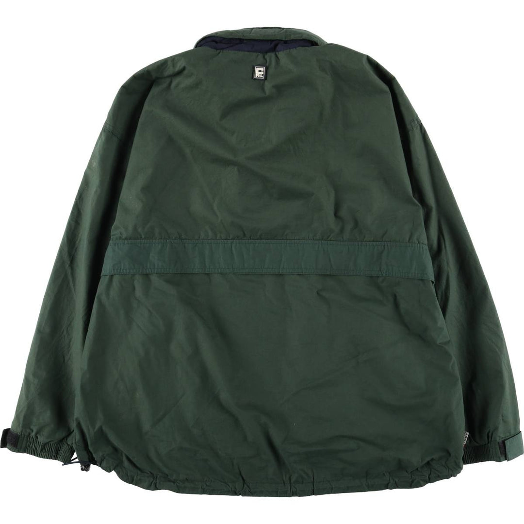 Ralph Lauren CHAPS Anorak Jacket, Men's XL polyester green type Vintage Second Hand