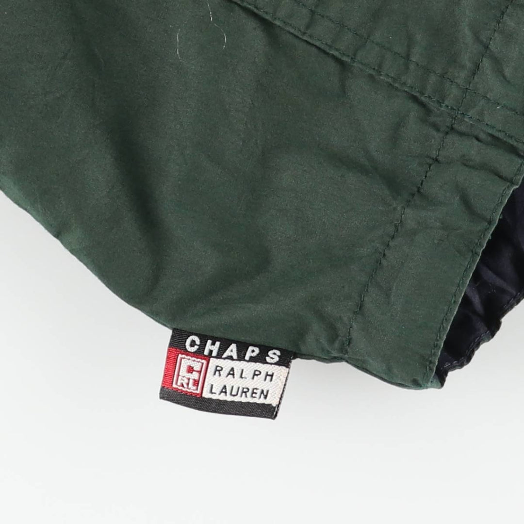 Ralph Lauren CHAPS Anorak Jacket, Men's XL polyester green type Vintage Second Hand