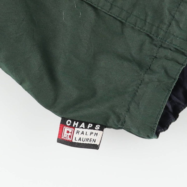 Ralph Lauren CHAPS Anorak Jacket, Men's XL polyester green type Vintage Second Hand
