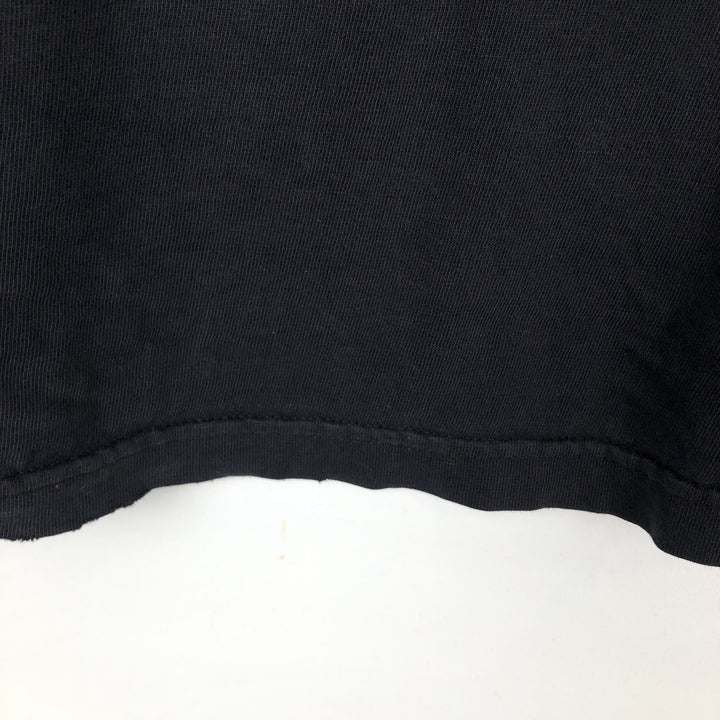 00'S Harley-Davidson Eagle Pattern Motorcycle Bike T-shirt Men's XL unclear black type Vintage Second Hand