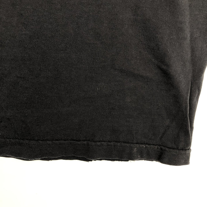 00'S Harley-Davidson Eagle Pattern Motorcycle Bike T-shirt Men's XL unclear black type Vintage Second Hand
