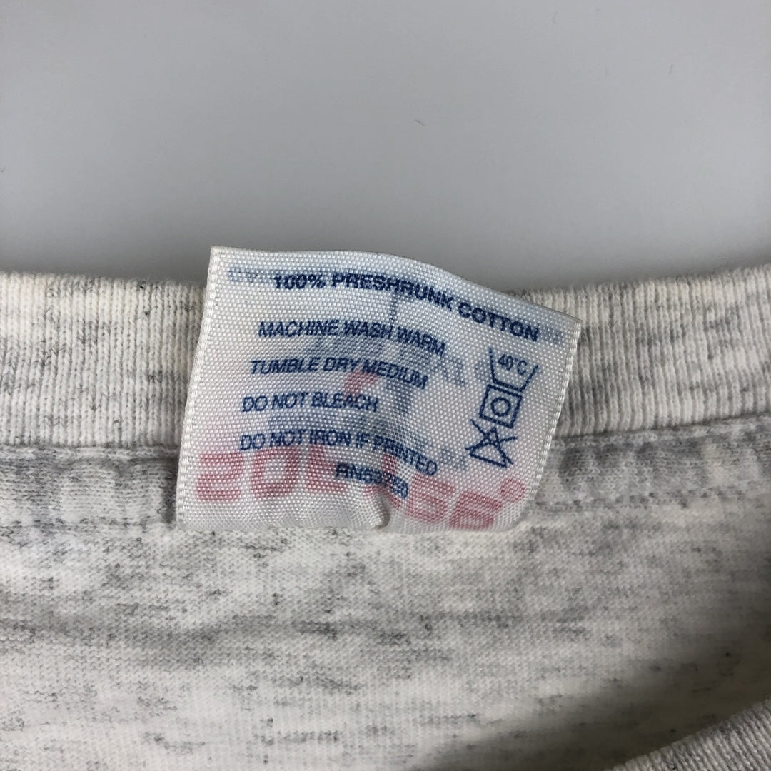 Vintage 80s-90'S SOF TEE Trust Company Bank Advertising T-Shirt, Made in USA, Men's Size L cotton gray type Vintage Second Hand