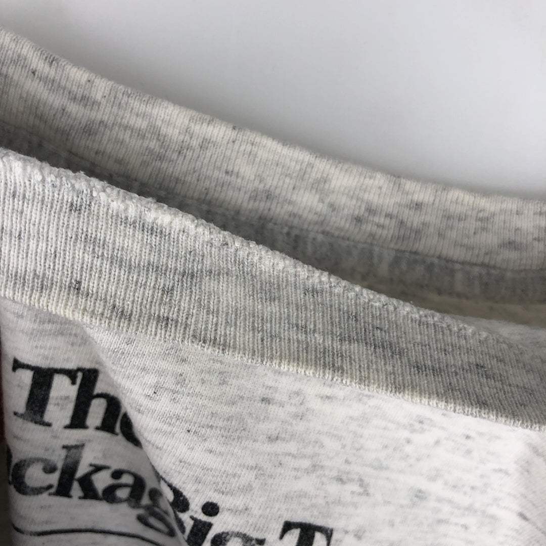 Vintage 80s-90'S SOF TEE Trust Company Bank Advertising T-Shirt, Made in USA, Men's Size L cotton gray type Vintage Second Hand