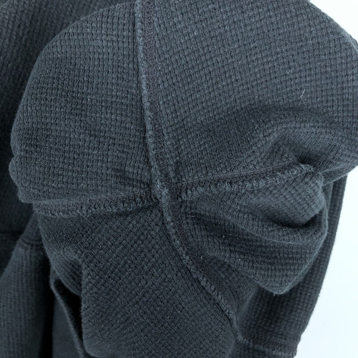Ralph Lauren POLO RALPH LAUREN Thermal Ron T Waffle Men's L size cotton black type Vintage Second Hand