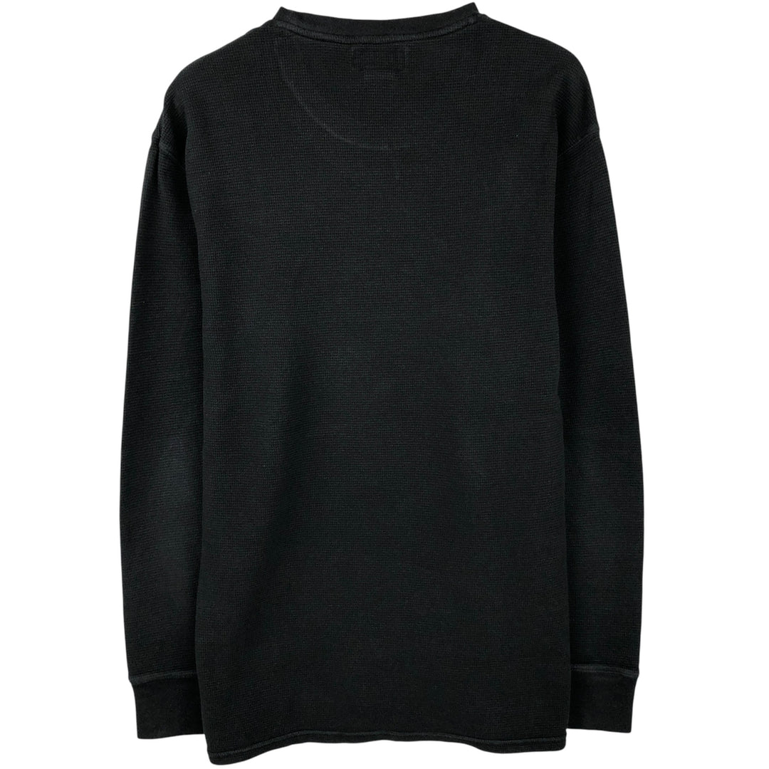 Ralph Lauren POLO RALPH LAUREN Thermal Long T-Shirt Men's XL cotton black type Vintage Second Hand