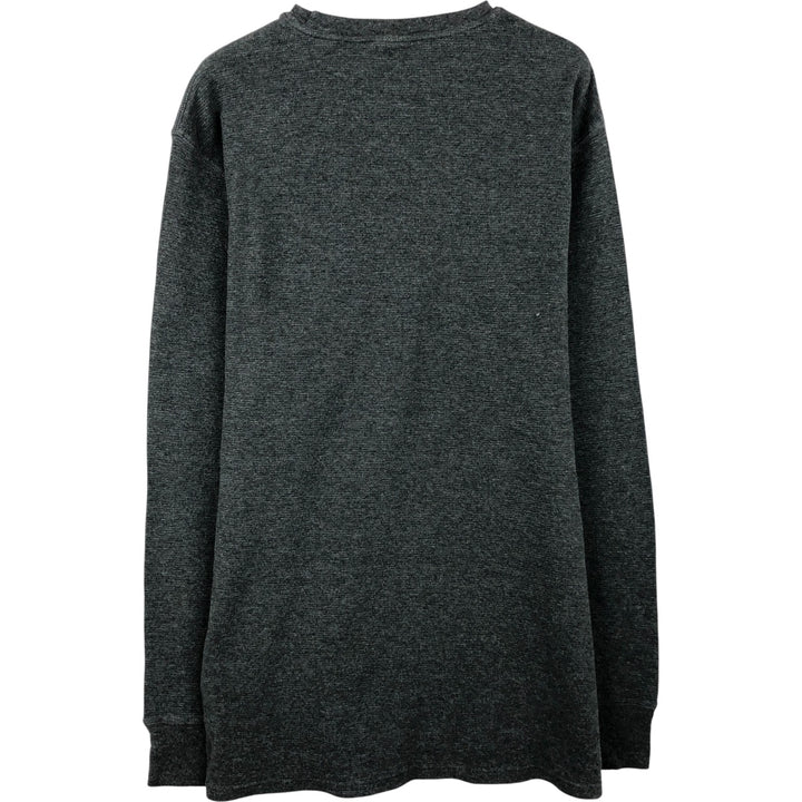 Ralph Lauren POLO RALPH LAUREN Thermal Long T-Shirt Men's XL unclear Charcoal Vintage Second Hand