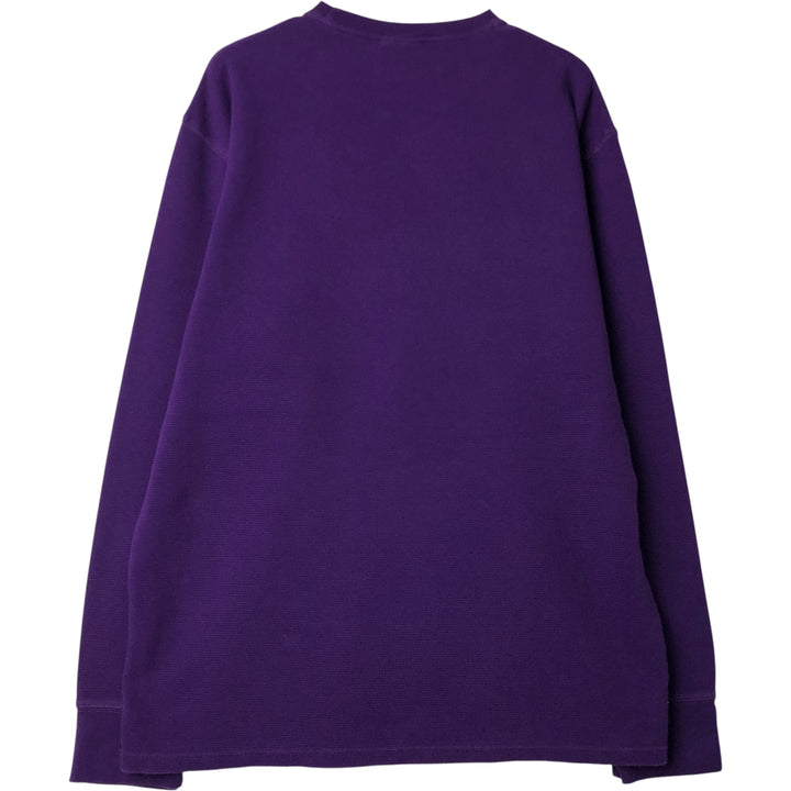 Ralph Lauren POLO RALPH LAUREN SLEEPWEAR Thermal Long T-Shirt, Men's XXL cotton purple type Vintage Second Hand