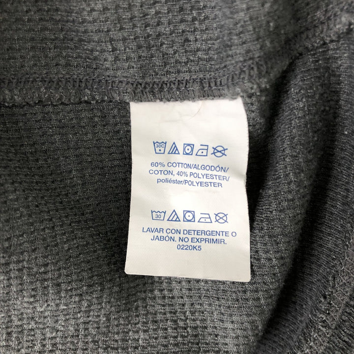 Ralph Lauren POLO RALPH LAUREN SLEEPWEAR Thermal Long T-Shirt, Men's Size L cotton gray type Vintage Second Hand