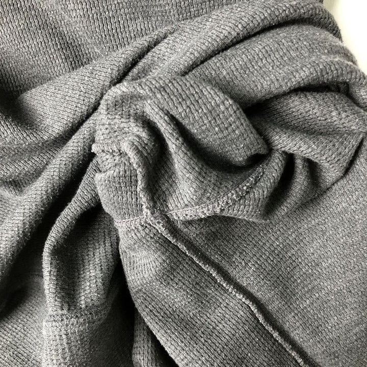 Ralph Lauren POLO RALPH LAUREN SLEEPWEAR Thermal Long T-Shirt, Men's Size L cotton gray type Vintage Second Hand