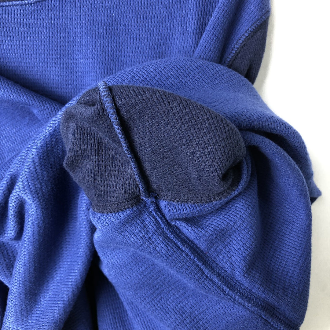Ralph Lauren POLO RALPH LAUREN SLEEPWEAR Thermal Long T-Shirt, Men's Size L cotton blue type Vintage Second Hand