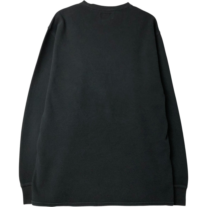 Ralph Lauren POLO RALPH LAUREN Thermal Long T-Shirt Men's XXL cotton black type Vintage Second Hand