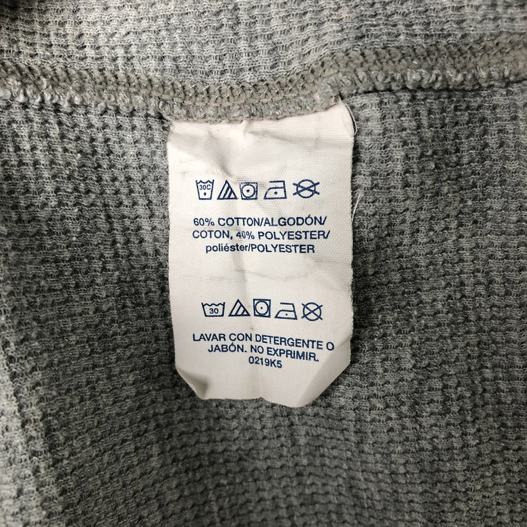 Ralph Lauren POLO RALPH LAUREN SLEEPWEAR Thermal Long T-Shirt, Men's Size L cotton gray type Vintage Second Hand