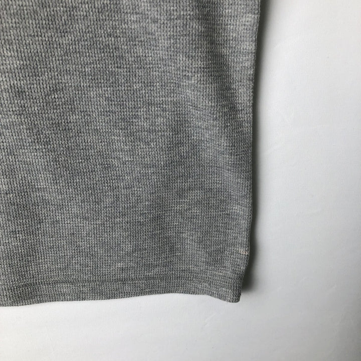 Ralph Lauren POLO RALPH LAUREN SLEEPWEAR Thermal Long T-Shirt, Men's Size L cotton gray type Vintage Second Hand