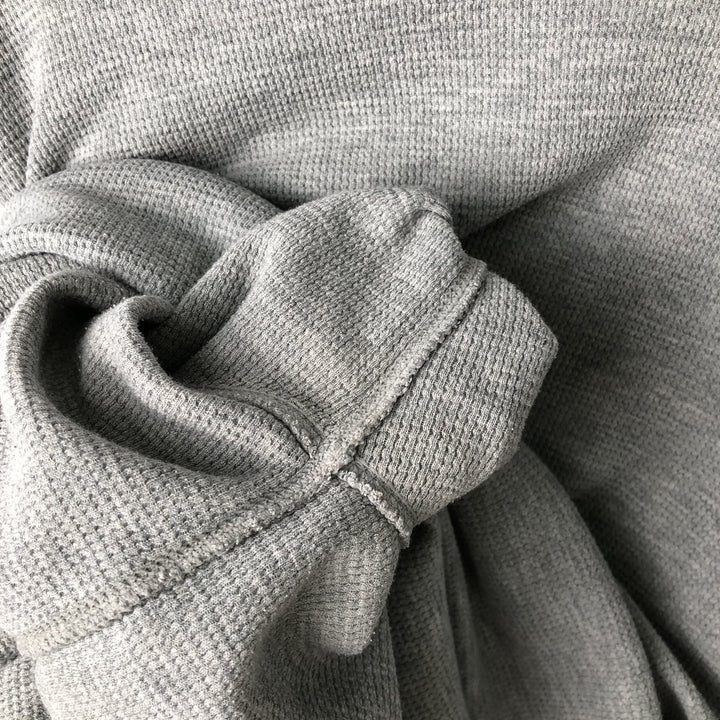 Ralph Lauren POLO RALPH LAUREN SLEEPWEAR Thermal Long T-Shirt, Men's Size L cotton gray type Vintage Second Hand