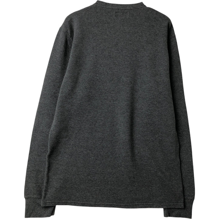 Ralph Lauren POLO RALPH LAUREN Thermal Long T-Shirt Men's Size L cotton gray type Vintage Second Hand