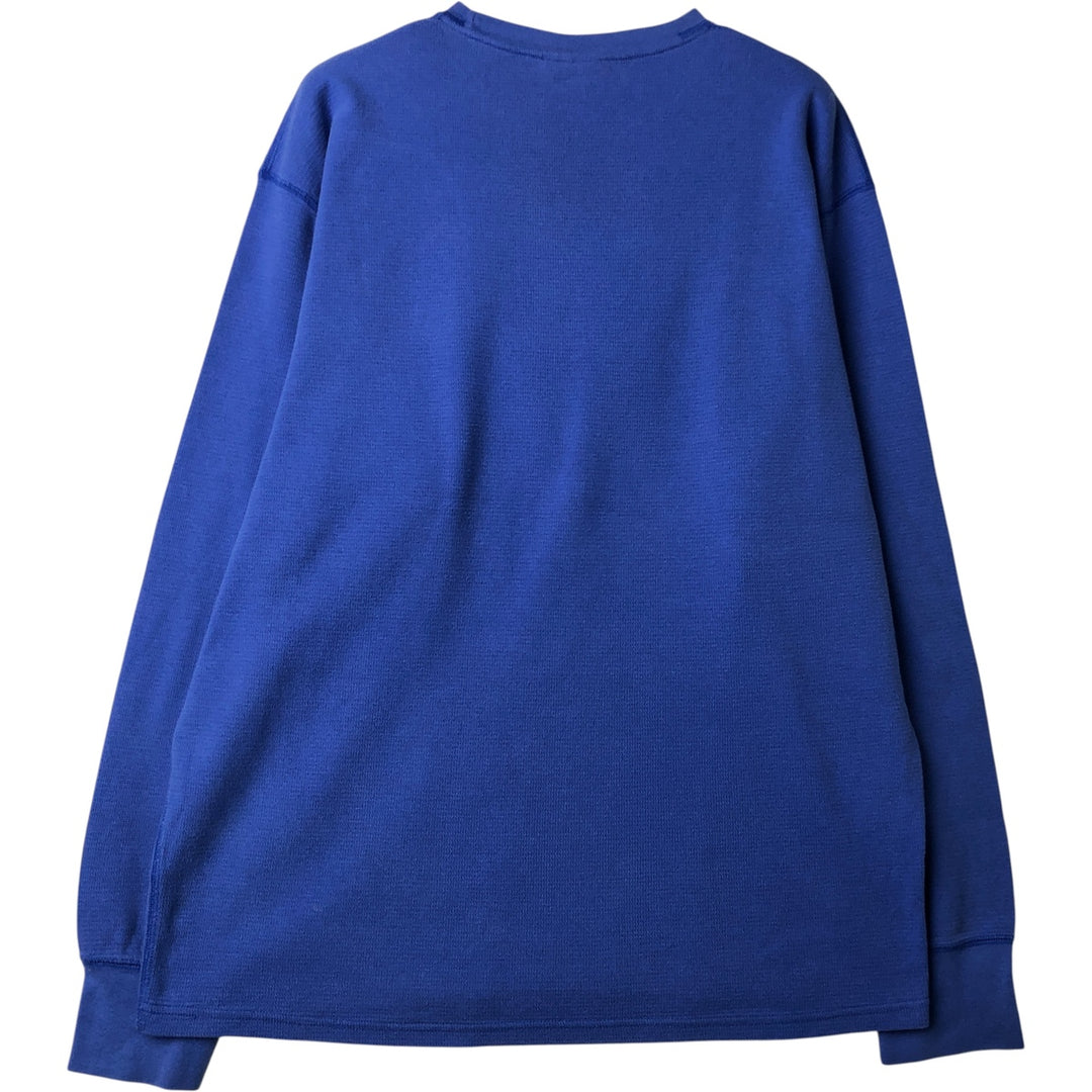 Ralph Lauren POLO RALPH LAUREN SLEEPWEAR Thermal Long T-Shirt, Men's XL cotton blue type Vintage Second Hand