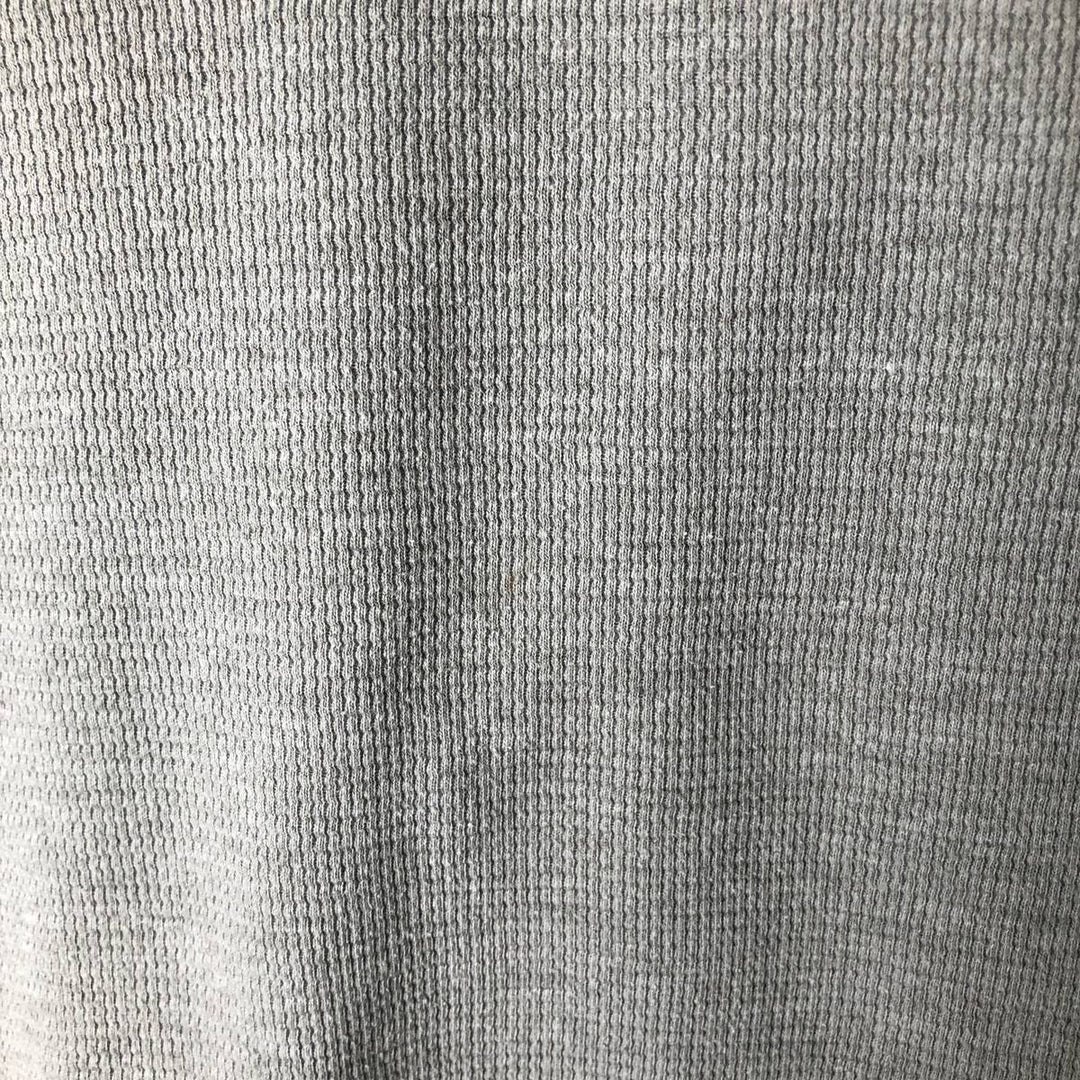 Ralph Lauren POLO RALPH LAUREN Thermal Ron T Waffle Men's L size cotton gray type Vintage Second Hand