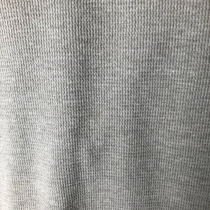 Ralph Lauren POLO RALPH LAUREN Thermal Ron T Waffle Men's L size cotton gray type Vintage Second Hand