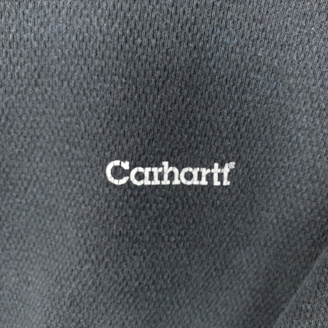 Carhartt Thermal Ron T-shirt, Honeycomb, Men's L size cotton black type Vintage Second Hand