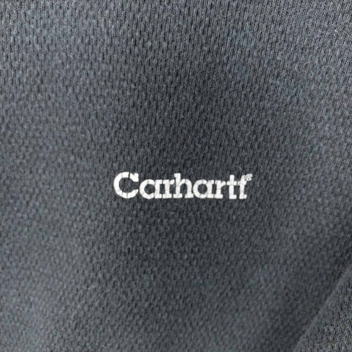 Carhartt Thermal Ron T-shirt, Honeycomb, Men's L size cotton black type Vintage Second Hand