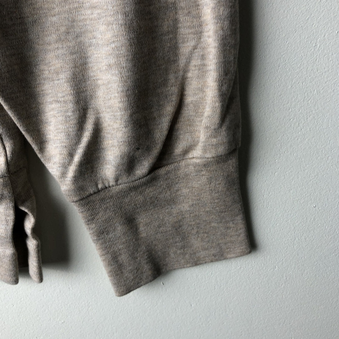 Ralph Lauren POLO RALPH LAUREN CLASSIC FIT long-sleeved polo shirt, men's size S cotton Beige type Vintage Second Hand