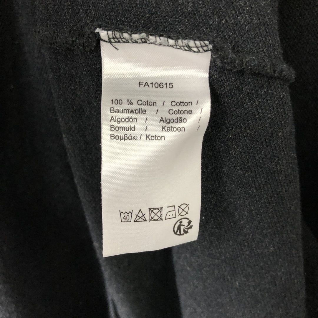 Lacoste Classic Fit Long Sleeve Polo Shirt, Men's Size L cotton black type Vintage Second Hand
