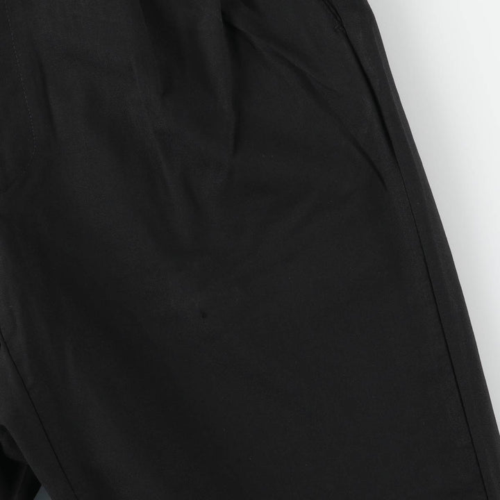 Valentino VALENTINO two-pleat slacks, men's size W33 unclear black type Vintage Second Hand
