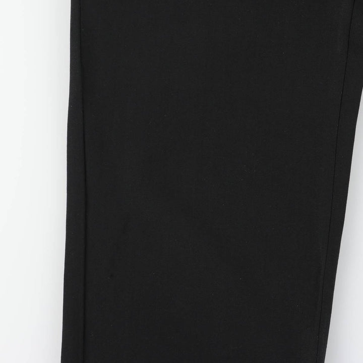 Valentino VALENTINO two-pleat slacks, men's size W33 unclear black type Vintage Second Hand